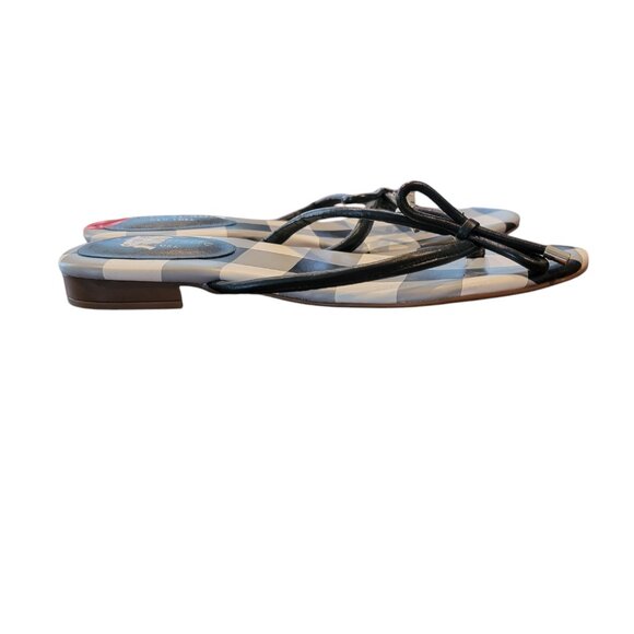 Kate Spade New York FERRY Black Leather Slides  Without Box - Picture 3 of 13